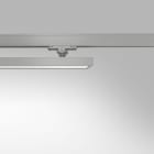 Planlicht - p.bright rail rigide argent 1418mm prism. LED MO 3000K 28W 3906lm CRI90
