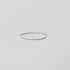 Planlicht - sinus suspension di/id argent sat. 2950mm LED HO 3000K 445W 47712lm CRI90