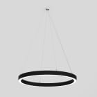 Planlicht - sinus susp. 'Z' noir sat. 1530mm LED HO 3000K 105.2W 11016lm DALI CRI90