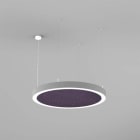 Planlicht - sinus.quiet suspension di-id argent LED LO 4000K 87W 12577lm