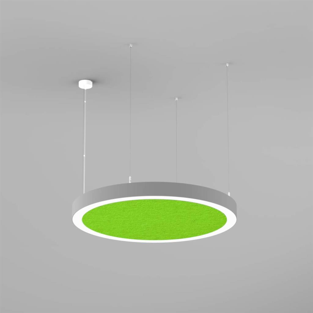 Planlicht - sinus.quiet suspension di-id argent 1174mm LED LO 4000K 87W 10520lm