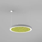 Planlicht - sinus.quiet susp. di/id argent sat. 1174mm LED HO 3000K 161W 17888lm CRI90