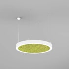 Planlicht - sinus.quiet susp. blanc prism. 1174mm LED HO 3000K 81W 8808lm CRI90