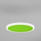 Planlicht - sinus.quiet susp. blanc prism. 1530mm LED HO 3000K 111W 11744lm CRI90