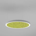 Planlicht - sinus.quiet susp. di/id argent sat. 1530mm LED HO 3000K 222W 23856lm CRI90