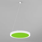 Planlicht - sinus.quiet susp. 'Z' di/id blanc sat. 1174mm LED HO 4000K 161W 18896lm CRI90