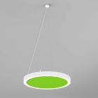 Planlicht - sinus.quiet susp. 'Z' di/id blanc prism. 1174mm LED HO 3000K 160W 17536lm¹ CRI90