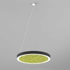 Planlicht - sinus.quiet susp. 'Z' di/id noir prism. 1174mm LED HO 4000K 161W 19552lm CRI90