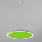 Planlicht - sinus.quiet susp. 'Z' di/id argent sat. 1530mm LED HO 4000K 222W 25192lm CRI90