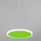 Planlicht - sinus.quiet susp. 'Z' di/id blanc sat. 1530mm LED HO 3000K 210W 22544lm CRI90
