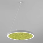 Planlicht - sinus.quiet susp. 'Z' di/id argent sat. 1530mm LED HO 4000K 222W 25192lm CRI90