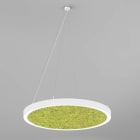 Planlicht - sinus.quiet susp. 'Z' di/id blanc sat. 1530mm LED HO 3000K 222W 23856lm CRI90