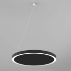 Planlicht - sinus.quiet suspension centrale noir 1530mm LED LO 4000K 58W 5555lm DALI