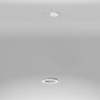 Planlicht - halo suspension argent 450mm LED LO 3000K 13W 822lm CRI90