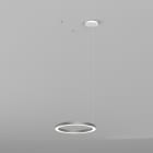 Planlicht - halo suspension argent 760mm LED HO 4000K 40W 2600lm DALI CRI90