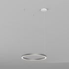 Planlicht - halo suspension argent 1040mm LED LO 4000K 35W 2096lm DALI CRI90