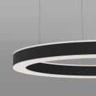 Planlicht - halo supension di/id noir 1220mm LED HO 3000K 134W 7704lm DALI CRI90