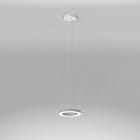 Planlicht - halo susp. centrale 'Z' argent 450mm LED LO 3000K 13W 822lm DALI CRI90