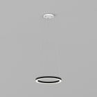 Planlicht - halo susp. centrale 'Z' noir 760mm LED LO 3000K 24W 1424lm DALI CRI90