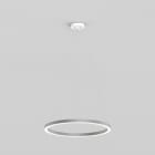 Planlicht - halo susp. centrale 'Z' argent 1220mm LED LO 3000K 40W 2472lm CRI90