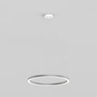 Planlicht - halo susp. centrale 'Z' argent 1220mm LED LO 4000K 40W 2568lm DALI CRI90