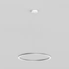 Planlicht - halo susp. centrale 'Z' argent 1360mm LED LO 4000K 46W 3192lm DALI CRI90
