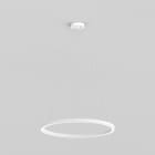 Planlicht - halo susp. centrale 'Z' blanc 1360mm LED HO 3000K 73W 5984lm DALI CRI90