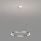 Planlicht - halo susp. centrale 'Z' di-id argent 1360mm LED LO 3000K 91W 6144lm CRI90