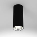 Planlicht - zenit M en saillie 'high-gloss silver' special noir LED VO 3000K 23W 1770lm 60°