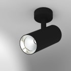 Planlicht - zenit M en saillie var. noir/high-gloss silver special LED HO 6300K 17W 1515lm 6