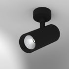 Planlicht - zenit M saillie var. 'black matte' special noir LED HO 3000K 17W 1403lm 23° CRI9