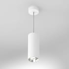 Planlicht - zenit M suspension white/high-gloss silver special LED VO 3250K 23W 1988lm 23° D