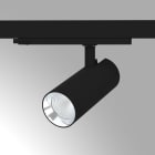 Planlicht - zenit M rail 3-phases noir/high-gloss silver LED EO 3000K 41W 4051lm 60° non-dim