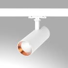 Planlicht - zenit M rail 3-phases white/high-gloss copper LED HCL 2700-6500K 41W 3006lm 40°