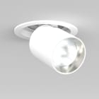 Planlicht - zenit M encastré flip 'high-gloss silver' spécial blanc LED VO 3130K 22W 1280lm