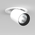 Planlicht - zenit M encastré flip white/black matte special LED VO 3000K 22W 1861lm 40° DALI