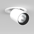 Planlicht - zenit M encastré flip 'black matte' blanc LED VO 4000K 24W 2851lm 23° CRI90