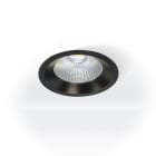 Planlicht - mizar M projecteur encastre noir LED VO 3000K 38W 4400lm 20