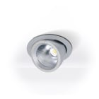 Planlicht - taurus encastré pivotant argent 162mm LED MO 2700K 19.5W 1816lm 20° CRI90