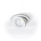Planlicht - taurus encastré pivotant blanc 162mm LED LO 3000K 16W 1814lm 20° CRI90