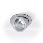 Planlicht - taurus M encastré pivotant argent 188mm LED LO 3000K 16W 1967lm 40° CRI90