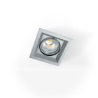 Planlicht - metis recessed spotlight argent LED MO 4000K 19W 2254lm 40