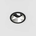 Planlicht - diva S round encastré noir 78mm LED HO 3000K 1x13,5W 1x911lm 42° DALI CRI90