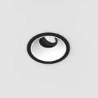 Planlicht - diva S round encastré noir 78mm LED HO 3000K 1x13,5W 1x827lm 24° DALI CRI90