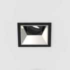 Planlicht - diva S square encastré noir 78x78mm LED HO 4000K 1x13,5W 1x943lm 50° DALI CRI90