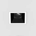 Planlicht - diva S square encastré blanc 78x78mm LED LO 3000K 1x9,8W 1x599lm 24° CRI90