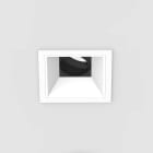 Planlicht - diva S square encastré blanc 78x78mm LED HO 3000K 1x13,5W 1x870lm 50° CRI90
