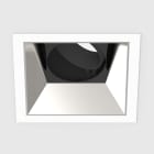 Planlicht - diva M square encastré blanc 107x107mm LED LO 3000K 1x15W 1x1395lm 42° CRI90