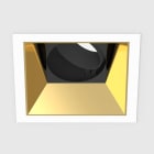 Planlicht - diva M square encastré blanc 107x107mm LED HO 3000K 1x21W 1x1855lm 50° DALI CRI9