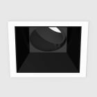 Planlicht - diva M square encastré blanc 107x107mm LED LO 3000K 1x15W 1x1325lm 50° CRI90